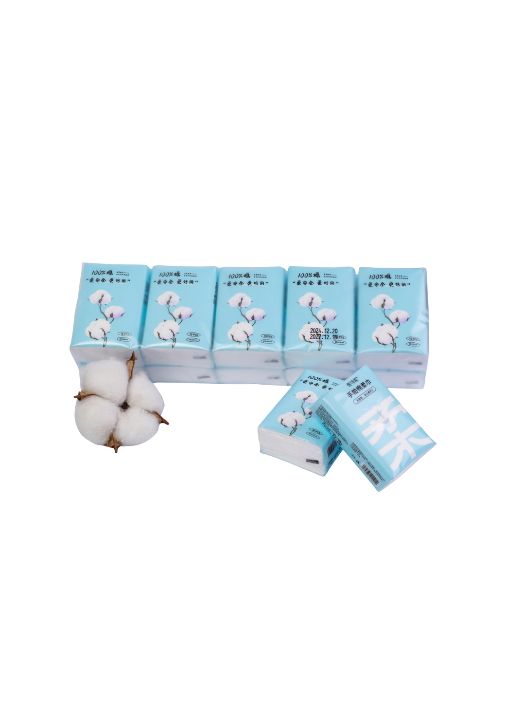 Mini 100% cotton Tissue
