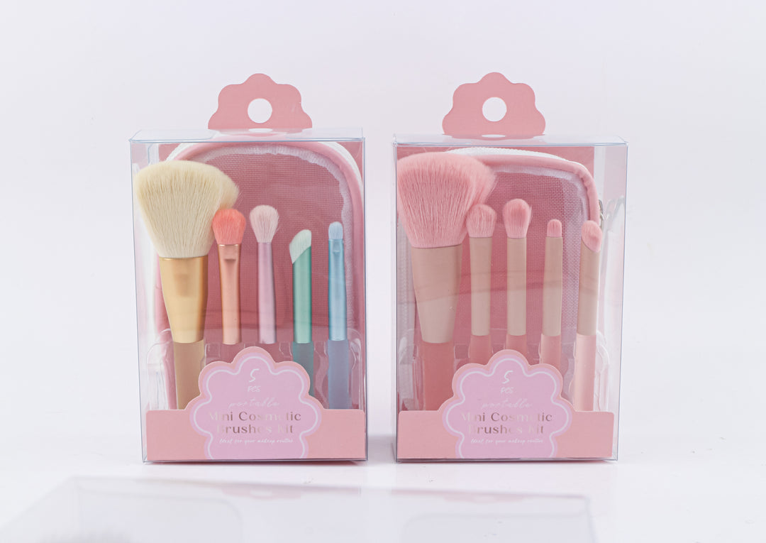 Mini Travel Makeup Brush set