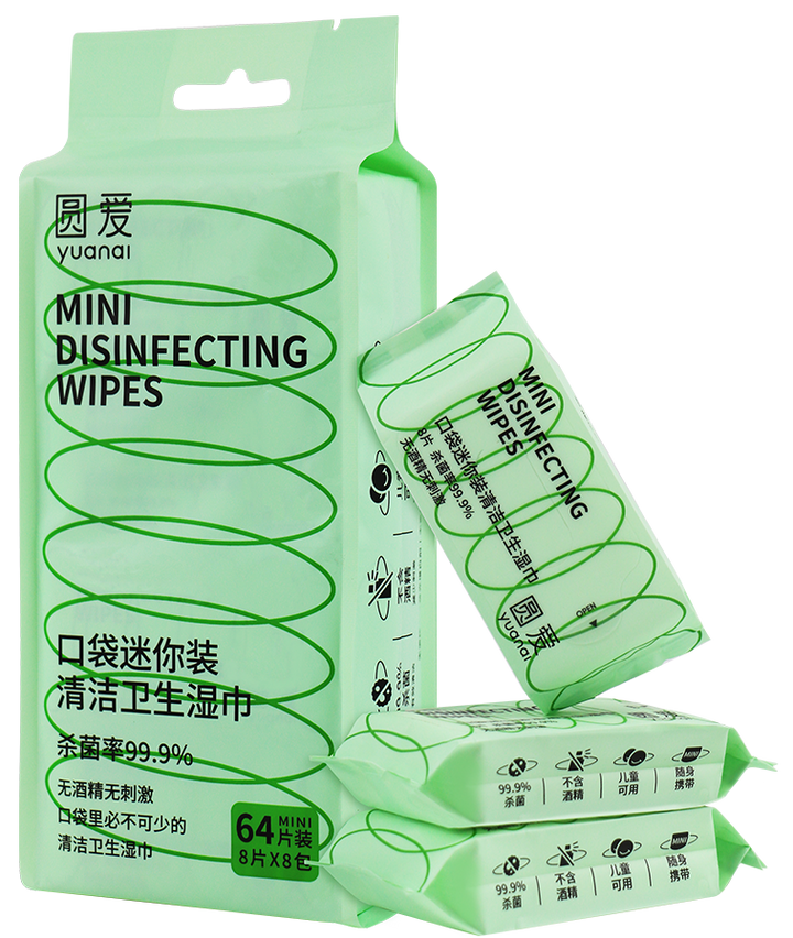 Disinfecting Mini Wipes