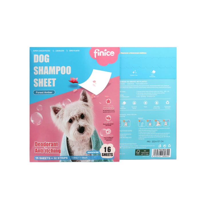 Pet Shampoo Sheet