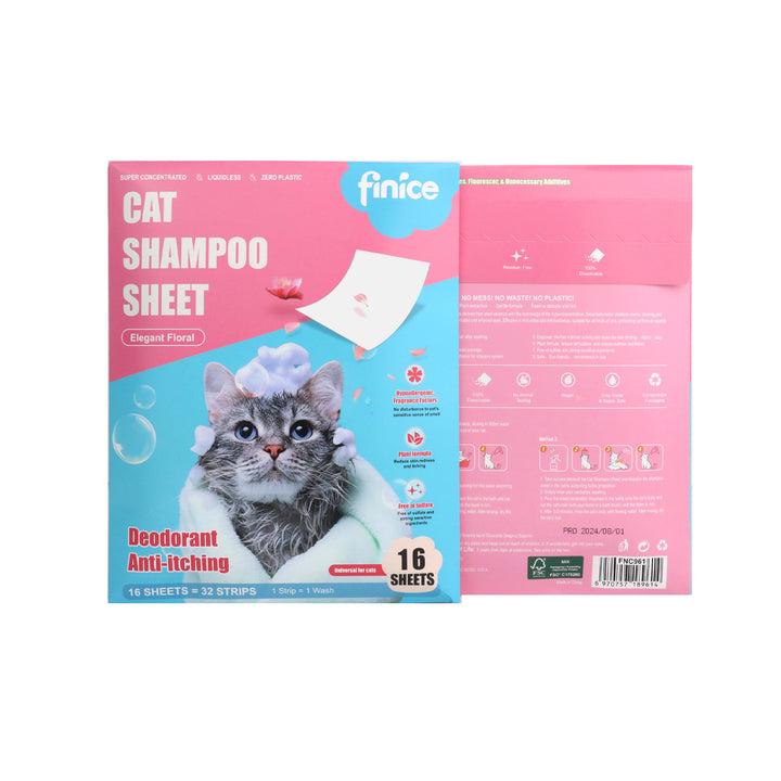 Pet Shampoo Sheet