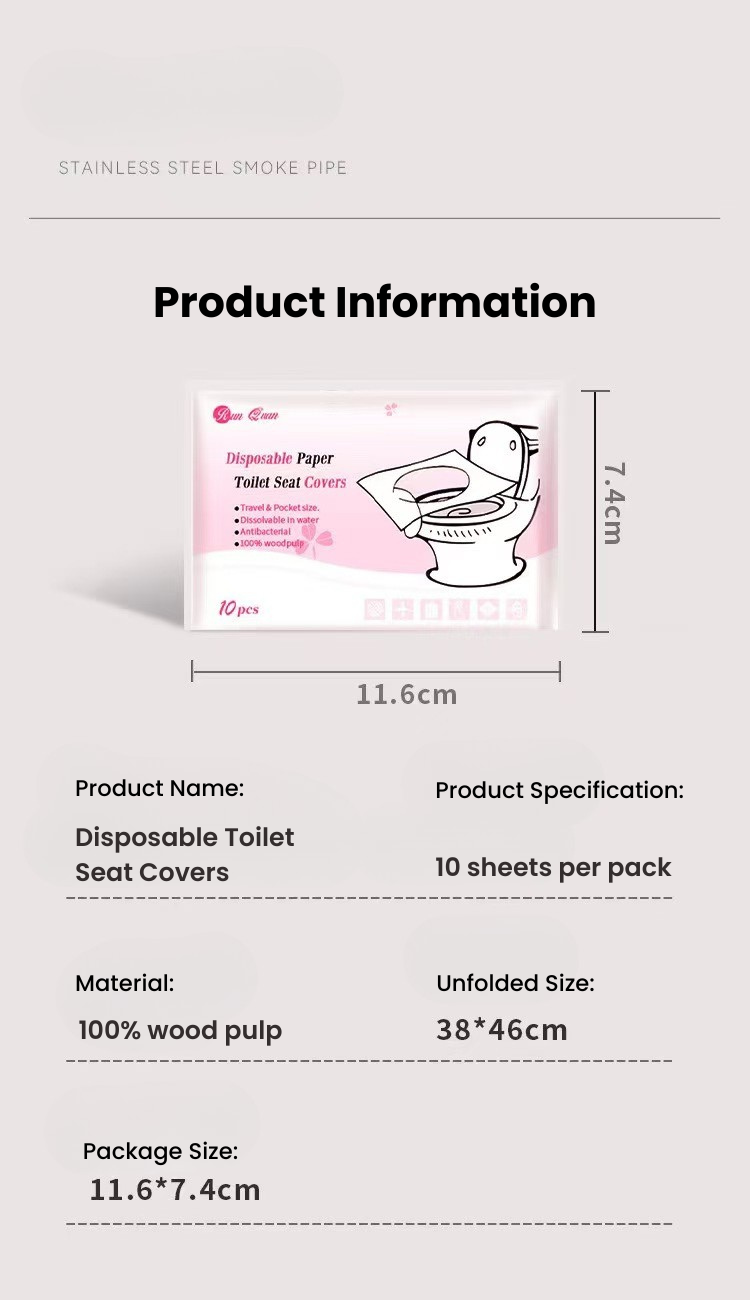 Flushable Toilet Seat Cover