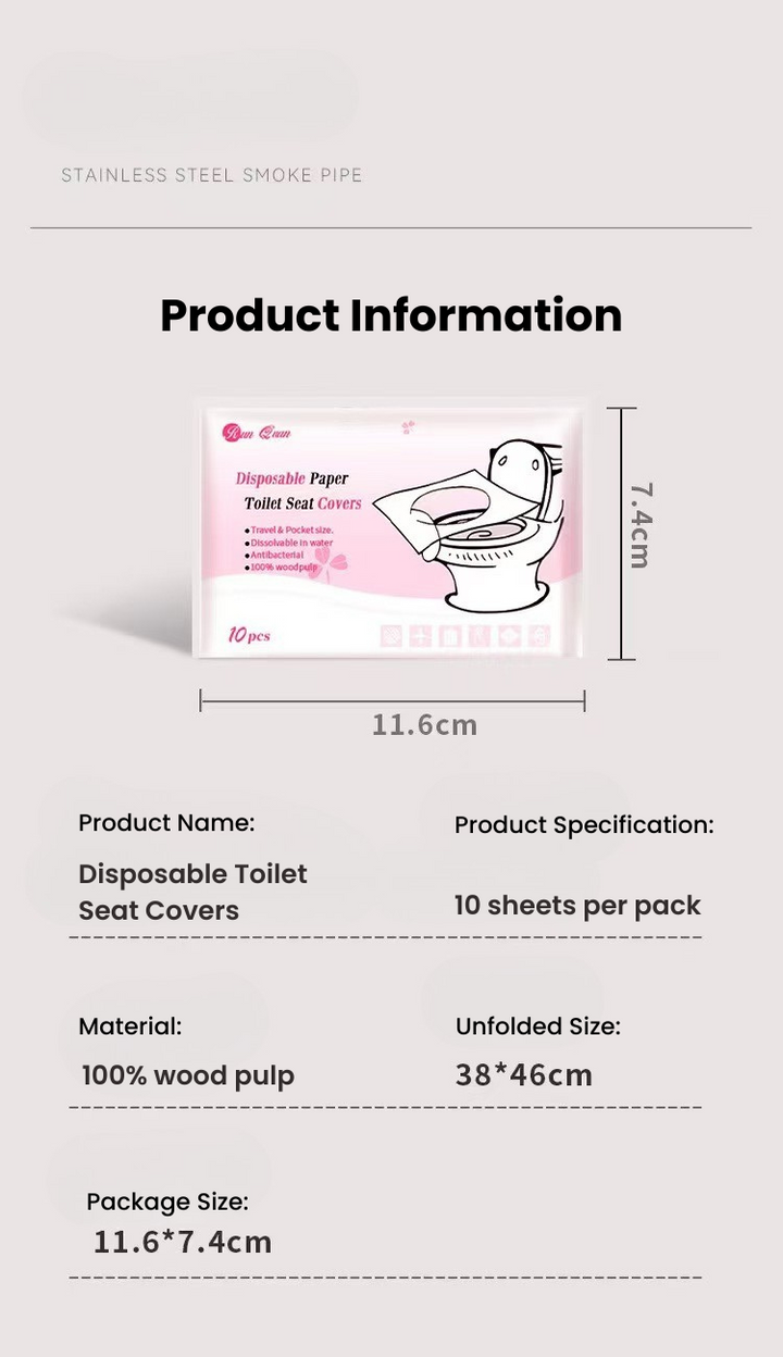 Flushable Toilet Seat Cover
