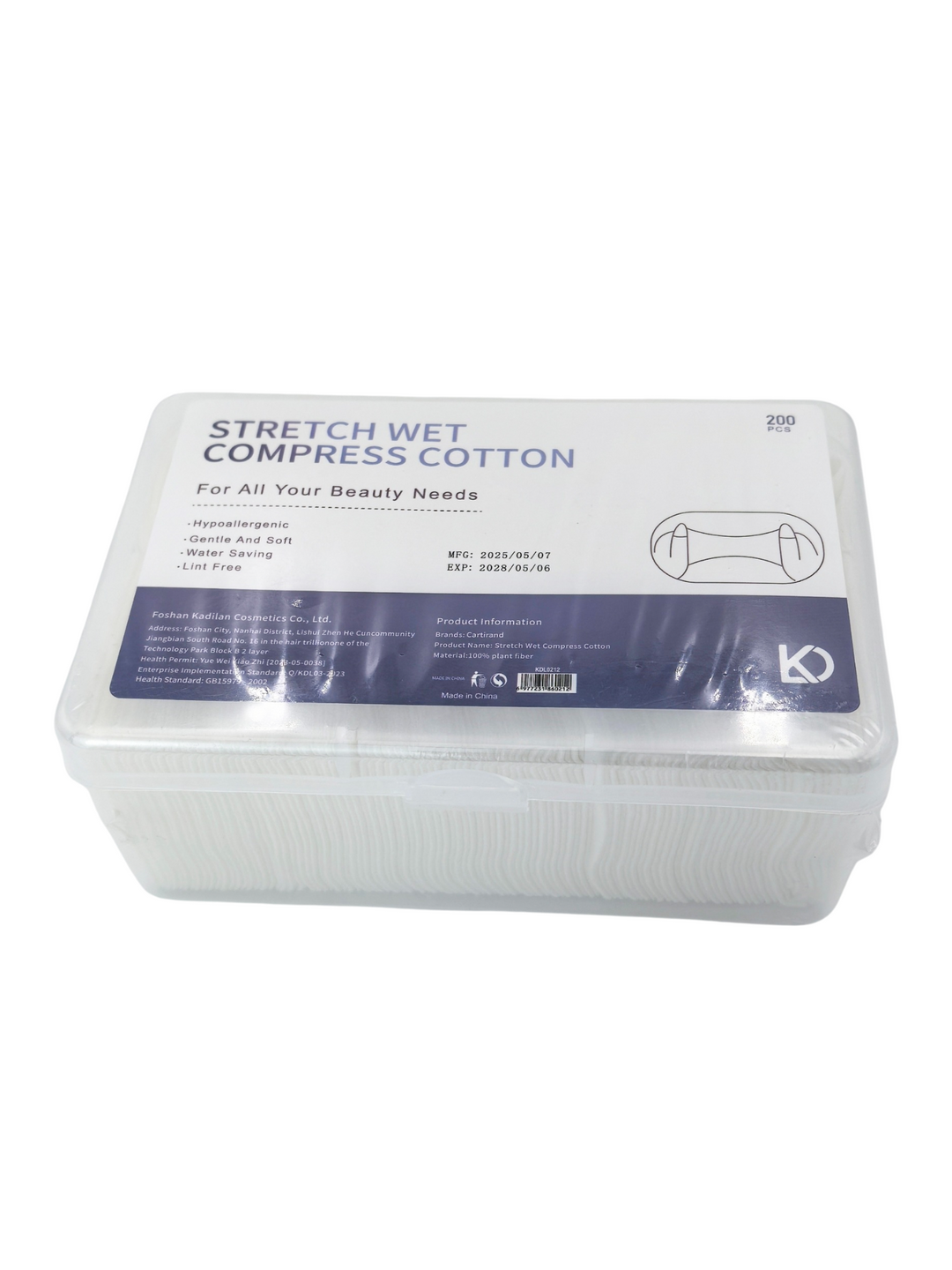 Family Size Compress Cotton