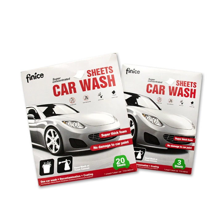 Car Wash Sheets