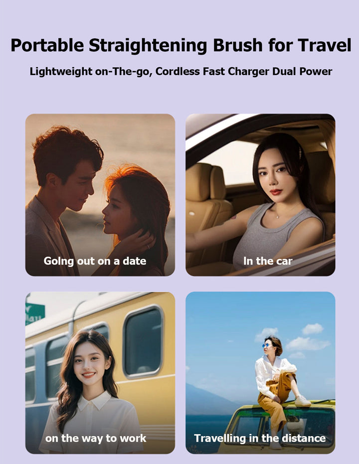 Rechargeable Hair Brush