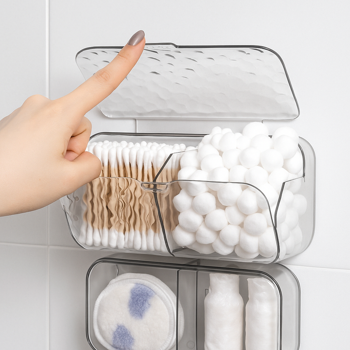 Wall Mounted Cosmetics Storage